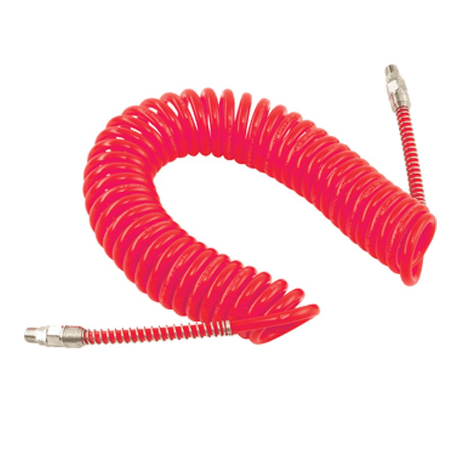 10m 8mm Polycoil Hose Male Thread R 1/4 HA5218}