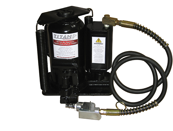 20 Ton AME Titan Air-Hydraulic Bottle Jack}