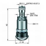 Clamp In Valve 42mm c/w 16mm Nut}