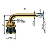 Truck TR570C Bent Super Single Valve For 16mm Hole}