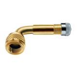 Angled Rigid Brass Extension 34mm 90o Bend}