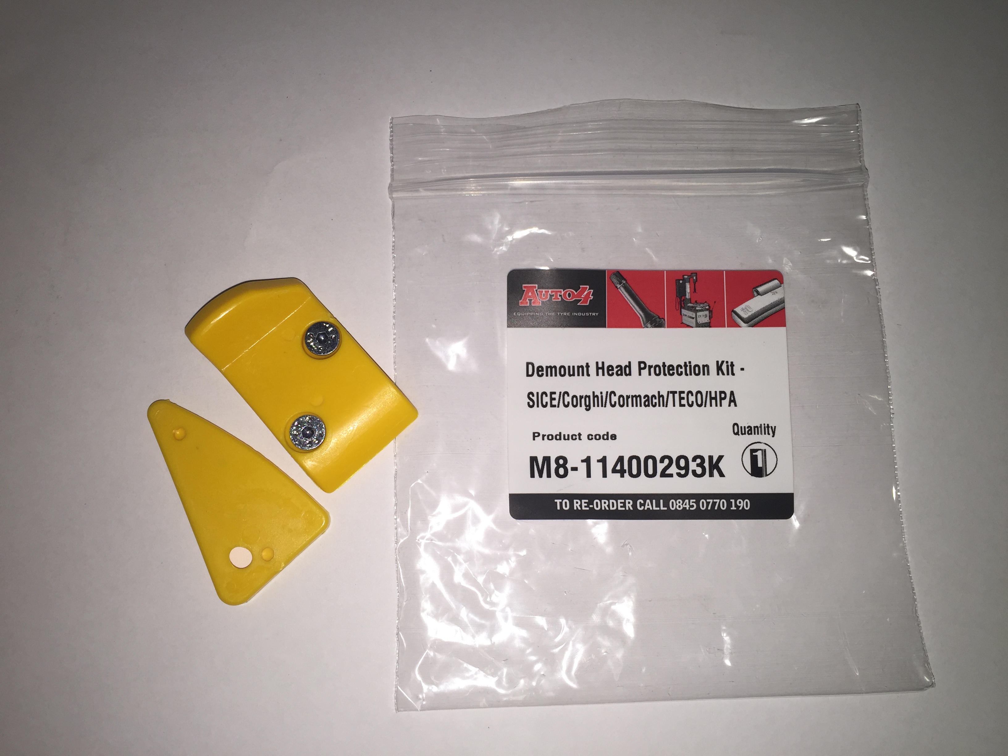 USE CODE M8-11400293 Yellow leverless insert kit}