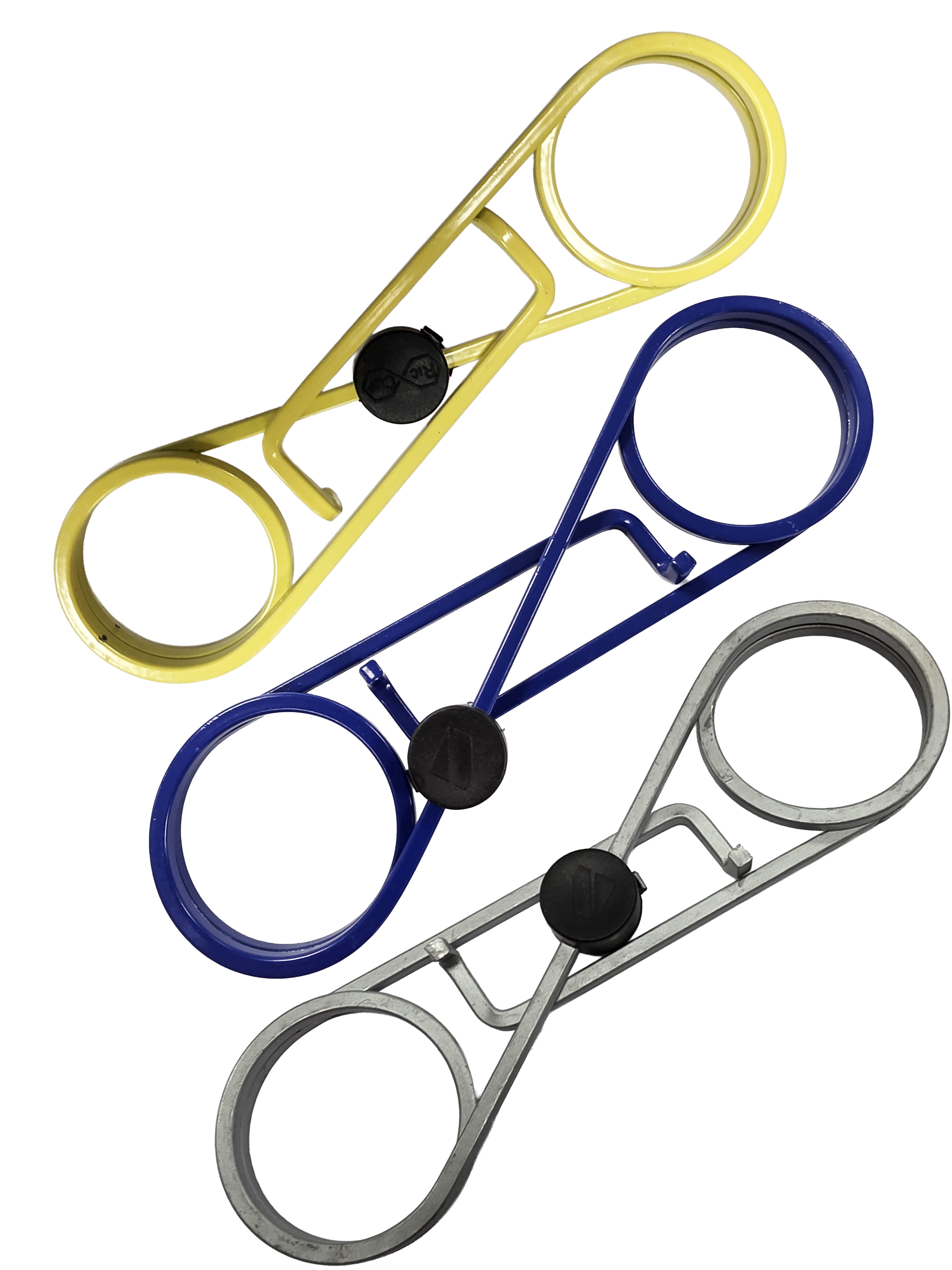 30mm Ric Clip R/H Yellow (Pack 8)}